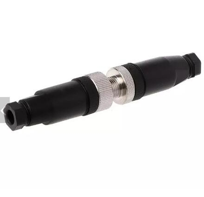 D Code 4 Pin Shreaded Angle Female M12 Connector PUR Industry