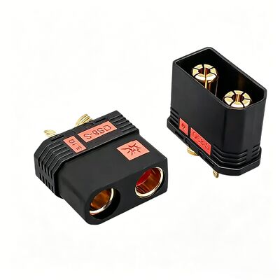 QS8-S UAV Power Cable Plug 12AWG Wire Gauge 110A Conectores integrados de alta potência