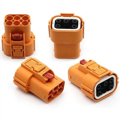 Conector HVIL de série quadrada pequena 800V 46A Plug à prova d'água para veículos de nova energia