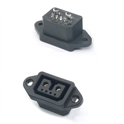 Conector de Carregamento LEV à prova d'água 40A 500V com 2+4 pines Socket de sinal RitianLink