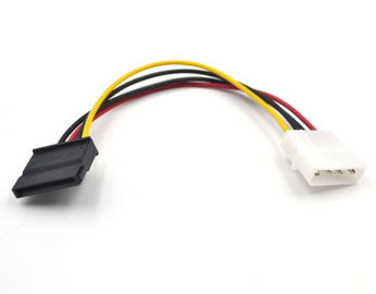 SATA 4 ao cabo distribuidor de corrente de Pin Wire Harness Cable IDE To 15PIN SATA para a impressora 3D