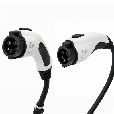SAE J1772 Tipo 1 EV Plugue de Carregamento 32A 240V Conector AC