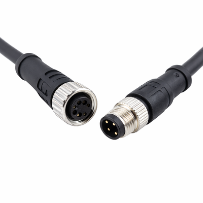 M8 Circular 2-5PIN Conector de sensor IP67 à prova d'água com código A